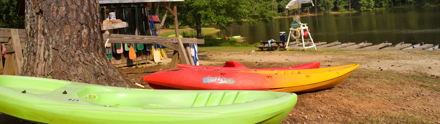 Lake at Camp Kanata