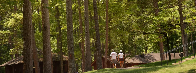 Walking at Camp Kanata