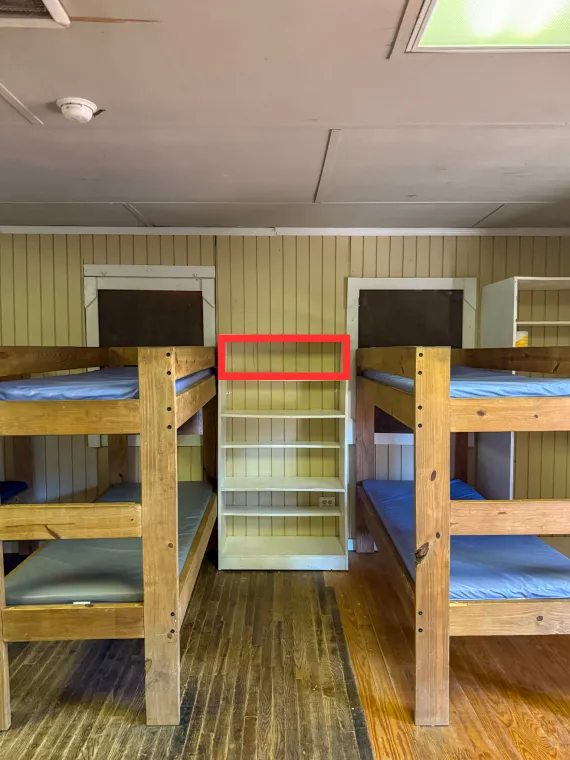 An outline of the cubby that each Butterfly will get.