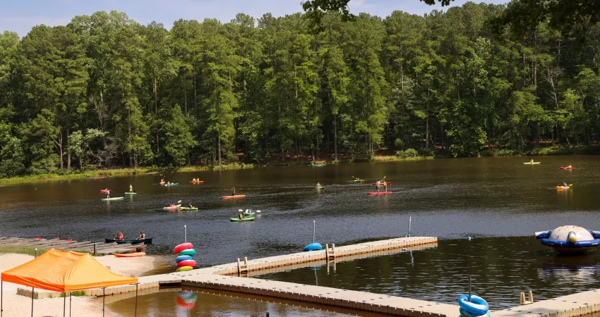 Lake at Camp Kanata