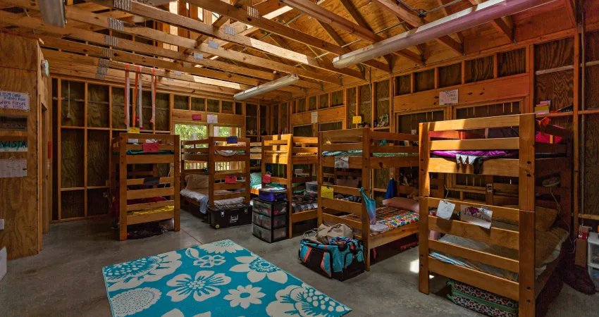 Intentionally Rustic Home Away Home | Cabins at Camp Kanata